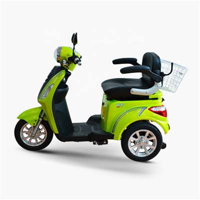 old person easy move shopping reduced mobility Handicapped elderly Assisted travel Electric Tricycles three wheels scooter bike