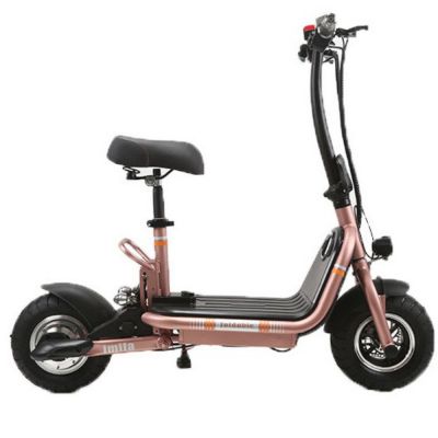 500W 48V 10AH 10inch kids child girl boy small size cheap simple new design folding mini electric scooter bike bicycle