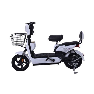 Best 14 inch scooter electric 350w 48v 12ah Smart remote start GPS two-wheeled electric scooter with seat and basket for adult