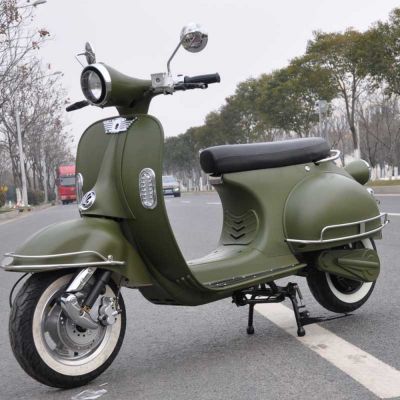 EEC Roman holiday electric motorcycle scooter bike 10inch put-put 65km/h Electric Motorroller low carbon eco-friendly motorbiketo electrico