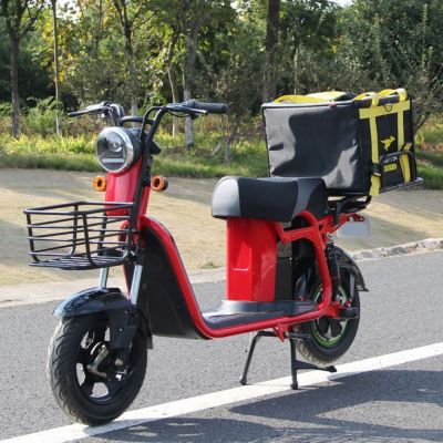 500W 800W 48V28ah 14inch tyres delivery cargo takeout takeaway express swapping removable lithium battery electric scooter bikes