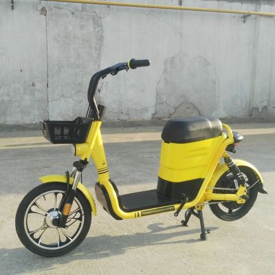 350W 500W 800W 48V 16inch tyres wheel Smart APP sharing renting swapping station BMS IOT lithium battery electric scooter bikes